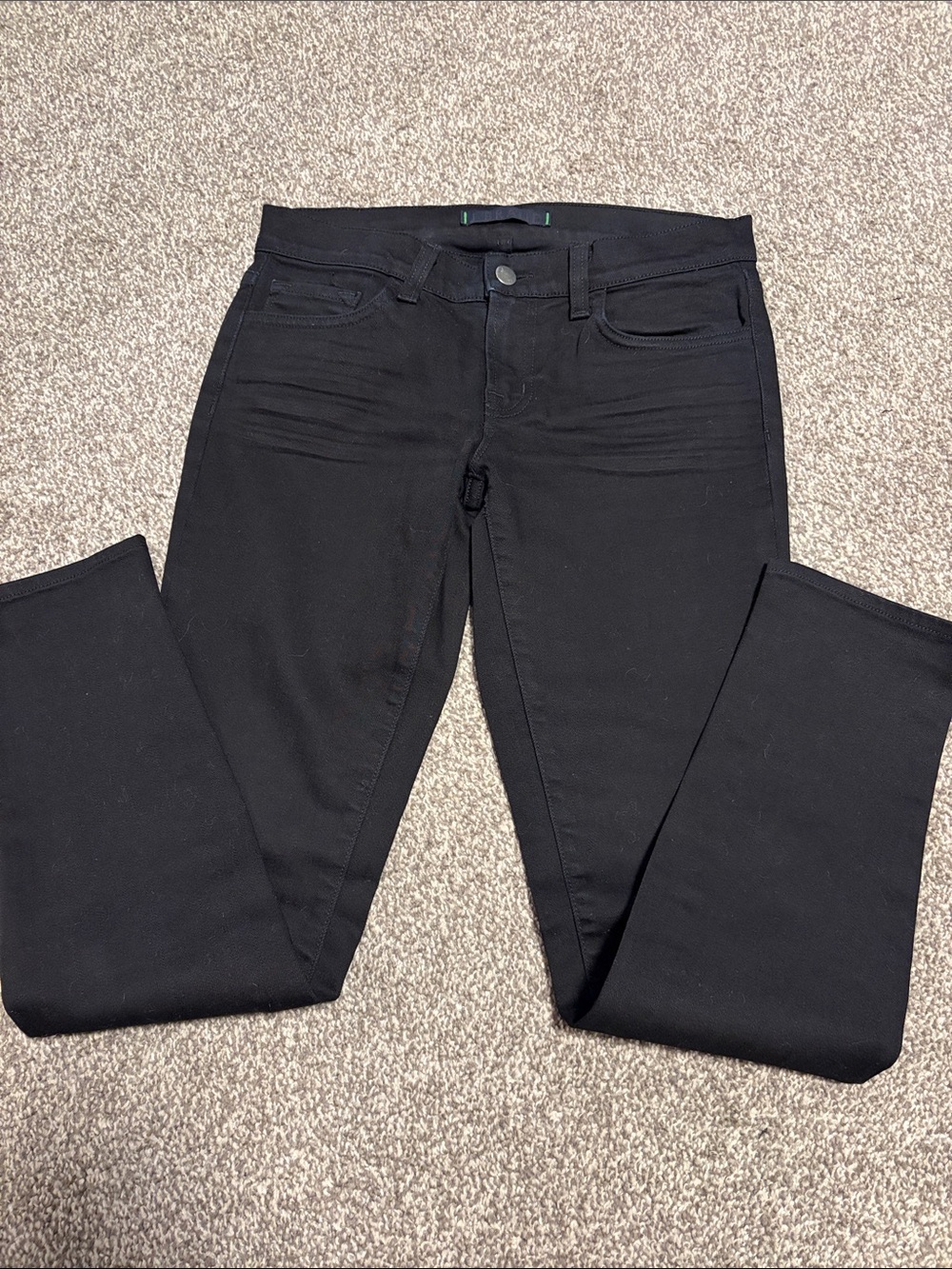 J brand Women's Black Slim Straight Jeans